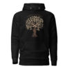 unisex-premium-pullover-hoodie-black-front-6a699b03ba59d.jpg Black American Music Family Tree Unisex Hoodie