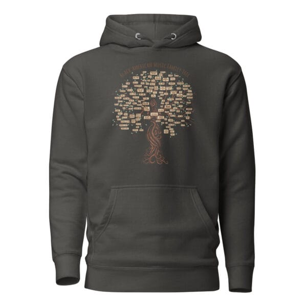 unisex-premium-pullover-hoodie-vintage-black-front-6a699b03c662a.jpg Black American Music Family Tree Unisex Hoodie